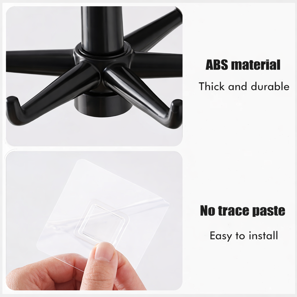 Premium 360 Rotating Wall Hook( Buy 2 Get 2 Free)