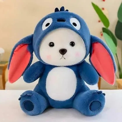 Hoodie Teddy Bear™ – Soft Plush Toy with Trendy Blue Hoodie (45cm)