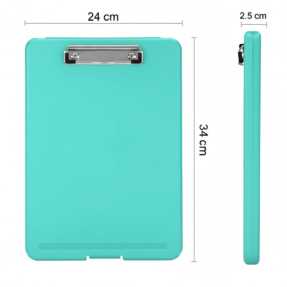 A4 Clip Pad / Clipboard with Storage Case –
