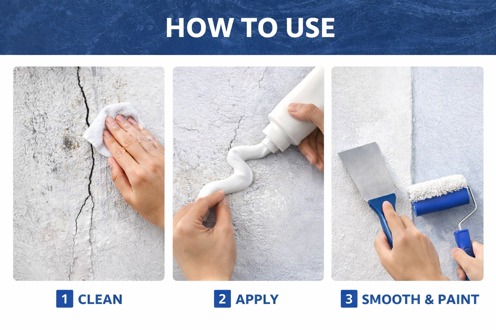 Multi-Purpose Waterproof Wall Repair Tube