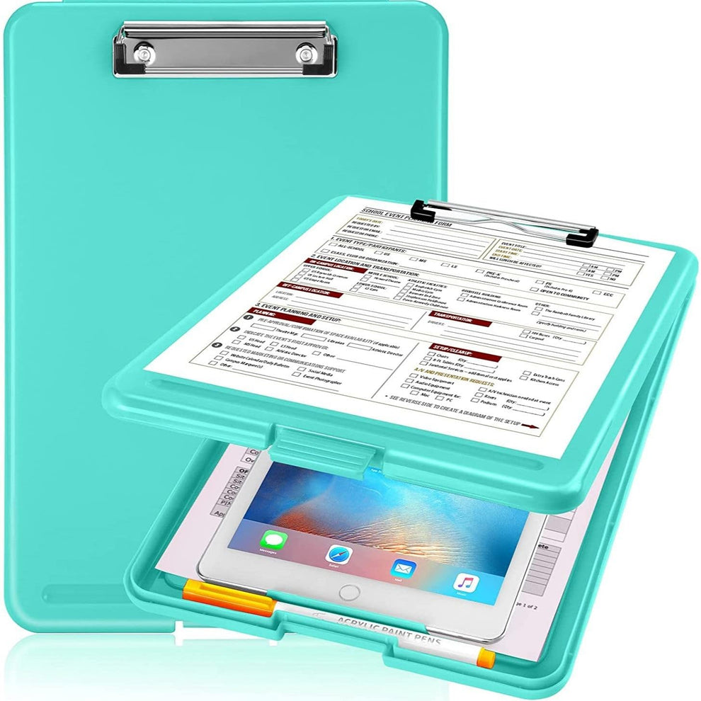 A4 Clip Pad / Clipboard with Storage Case –